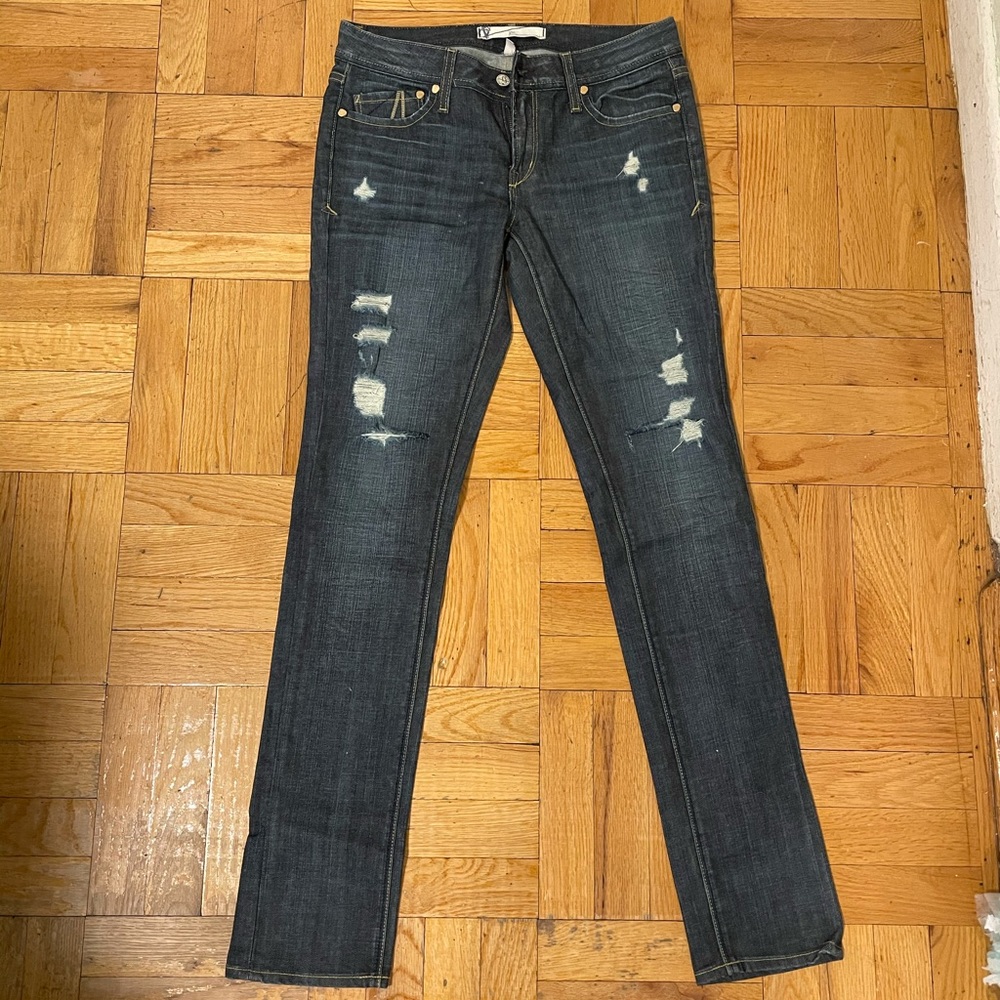 The Proportion of Blu dark denim jeans